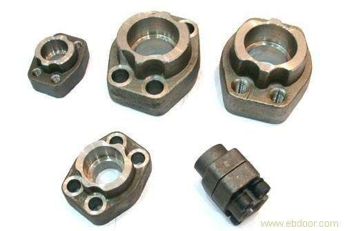 China SAE flanges, code 61 /62 flanges according to ISO 6162 with stainless steel