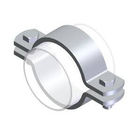 Stainless Steel Pipe Clamps with material 304, 316, 316Ti, China factory supplier