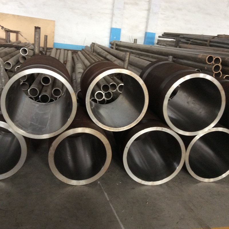 Cold drawn seamless honed tubes for hydraulic cylinder barrels, H8, large diameter available
