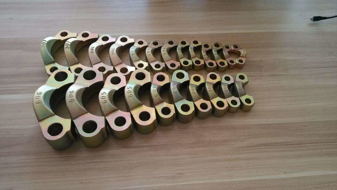 China SAE split flanges to ISO 6162 & SAE J518C, code 61 /62 split flanges as hydraulic pipe connectors